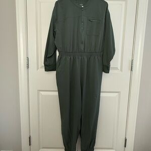 Old Navy Olive Green Jumpsuit